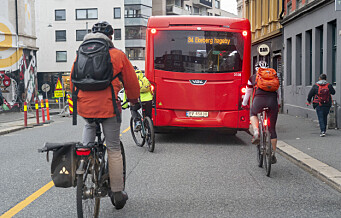 Bare én av tre mener det er trygt å sykle i Oslo