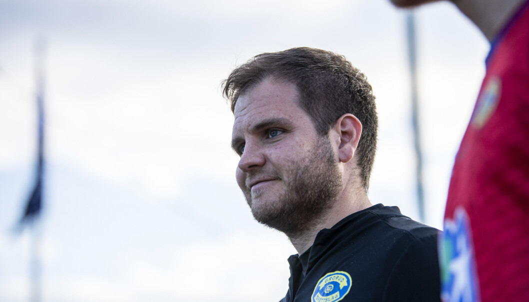 Groruds trener Johan Gjønnes Nilsen så fra sidelinjen at Mjøndalen tok en fortjent seier på hjemmebane søndag. Groruds trener Johan Gjønnes Nilsen så fra sidelinjen at Mjøndalen tok en fortjent seier på hjemmebane søndag.