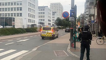 Bevæpnet politi ved Ringen kino på Grünerløkka etter tips om mann med våpen