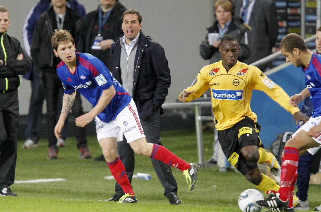 Stefan Strandberg gjør retur i Vålerenga-drakten, ifølge medier. Her under derbyet mot Lillestrøm i 2011.