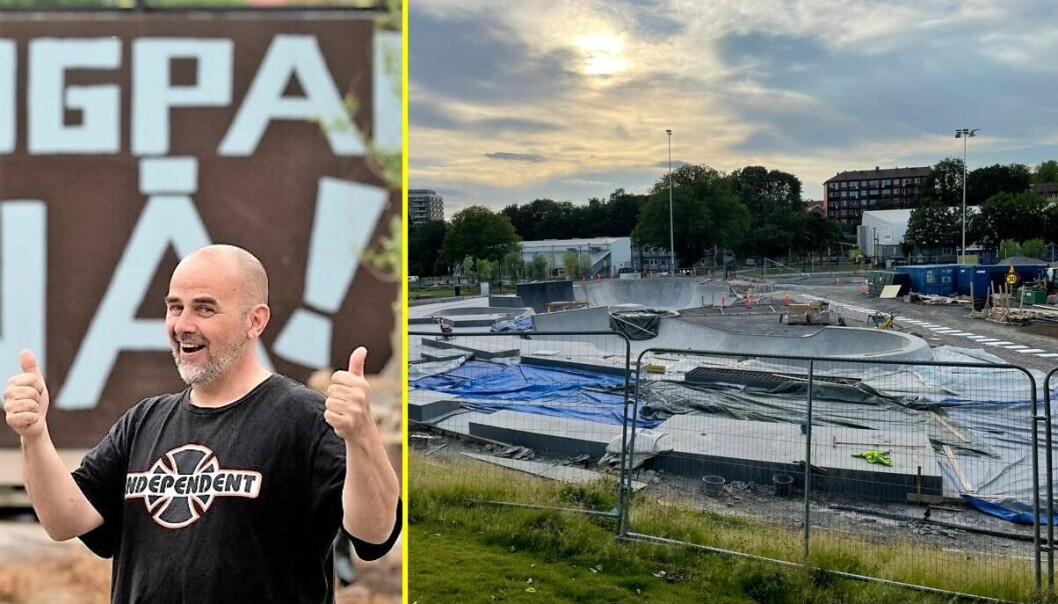 — Nå går vi bare og smiler, sier leder i RulleJordal Rulleklubb, Joakim Wang. Han ser frem til at den nye skateparken på Jordal står ferdig i august/september. — Nå går vi bare og smiler, sier leder i RulleJordal Rulleklubb, Joakim Wang. Han ser frem til at den nye skateparken på Jordal står ferdig i august/september.