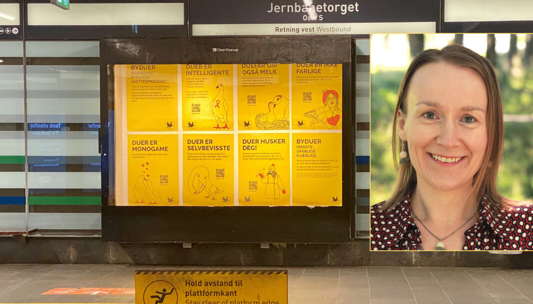 Utstillingen om byduene ble satt opp på tirsdag og skal stå helt til mandag 15. august. Utstillingen om byduene ble satt opp på tirsdag og skal stå helt til mandag 15. august.