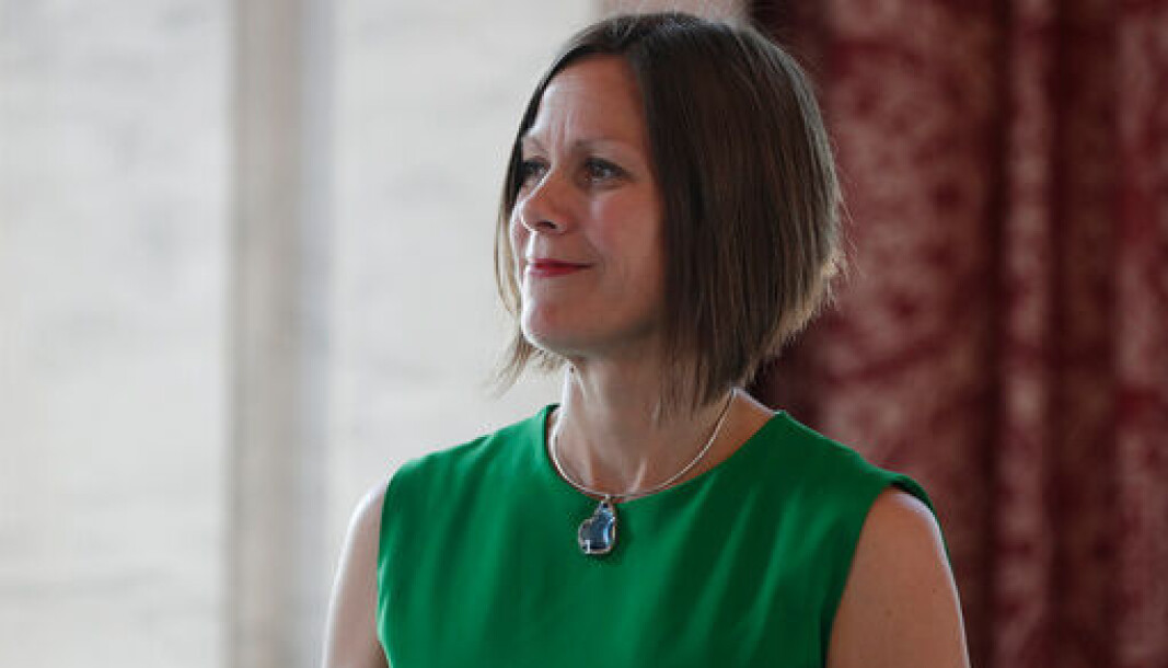Hanna E. Marcussen (MDG) sier byrådet fremdeles vil holde på det midlertidige byggeforbudet, men det skal ikke bli så strengt. Hanna E. Marcussen (MDG) sier byrådet fremdeles vil holde på det midlertidige byggeforbudet, men det skal ikke bli så strengt.