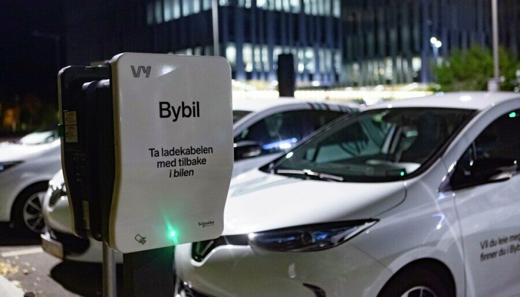 Vybil har utelukkende elektriske biler. Vybil har utelukkende elektriske biler.