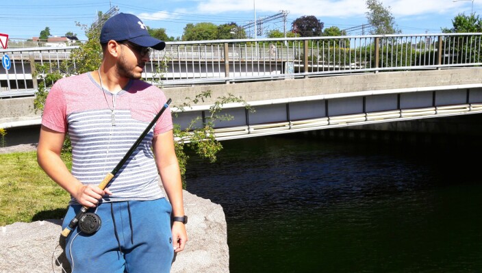Ahmed El-Feky her en stor lidenskap for sportsfiske. På arbeidsmarkedet har det derimot vært lenger mellom nappene. Ahmed El-Feky her en stor lidenskap for sportsfiske. På arbeidsmarkedet har det derimot vært lenger mellom nappene.