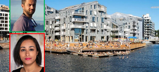 Eivor Evenrud (Rødt) bannet i kirka og sa utbyggere må få bygge mindre leiligheter. Nå møter hun motstand internt, men også støtte, fra MDG, som selv er splittet