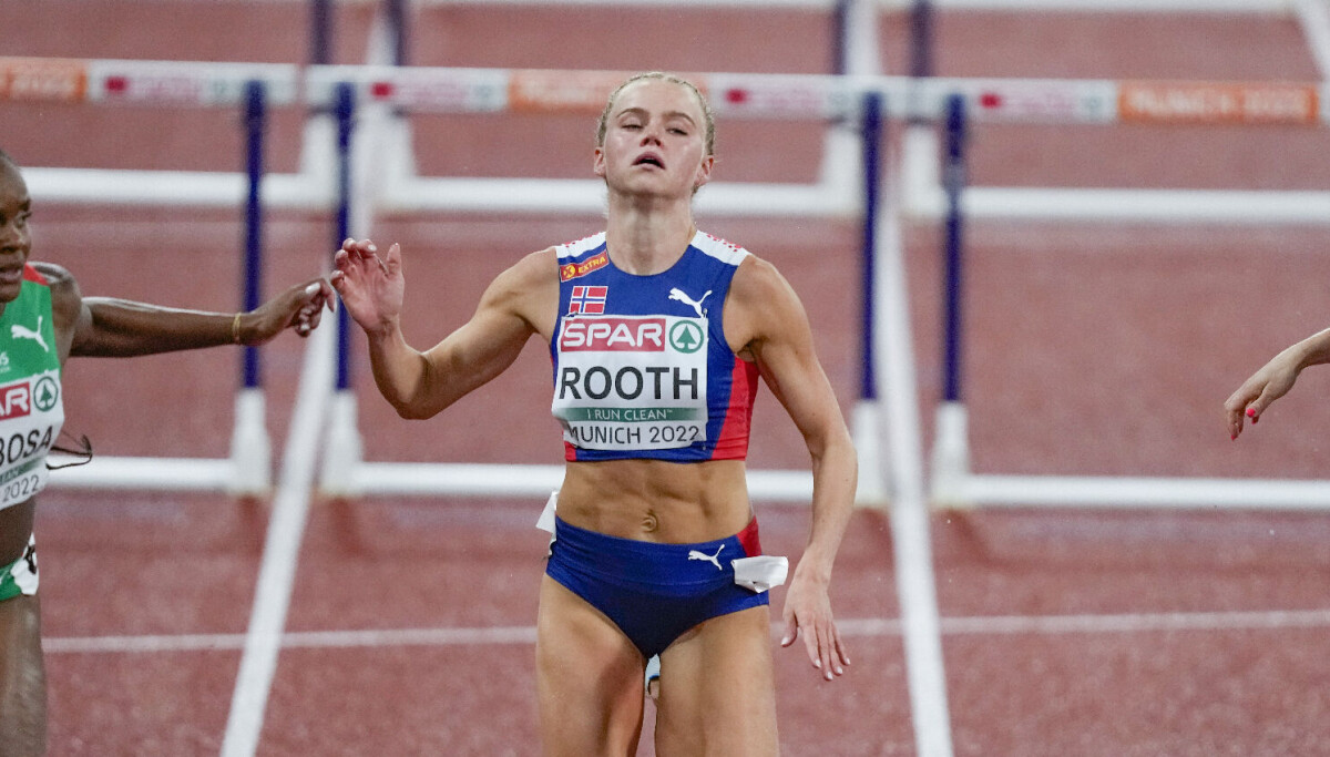 Lambertseter-løperen Andrea Rooth utslått i friidretts-EM etter ...
