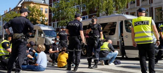 Skjerpet straff for Extinction Rebellion-aktivister som sperret gater i Oslo