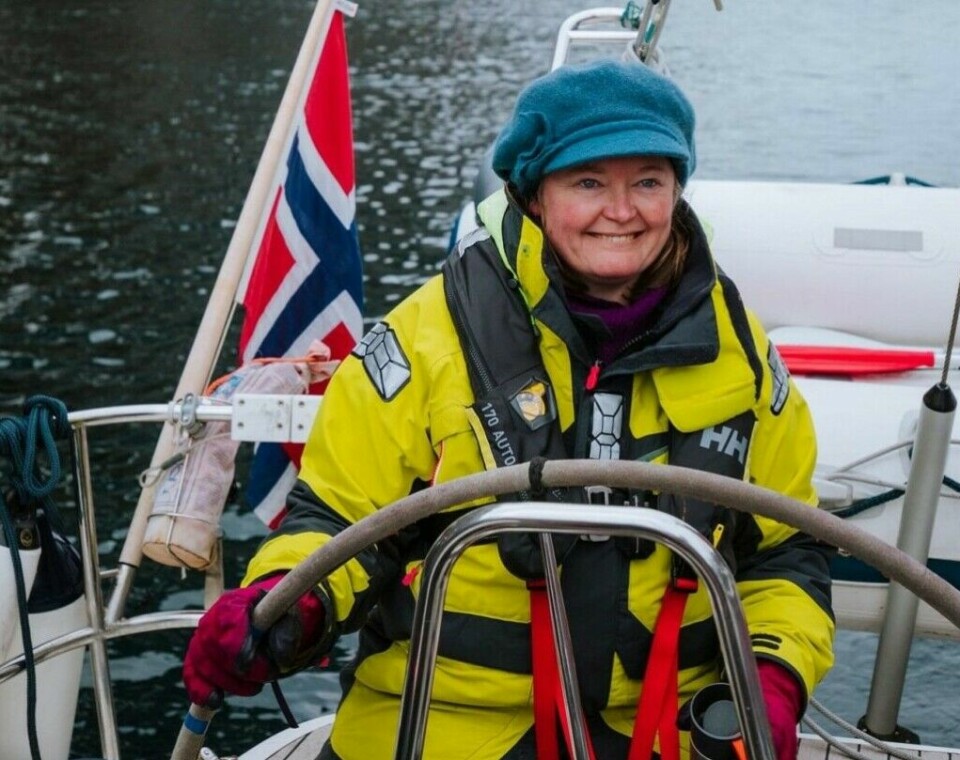 Ikke bare politikk: Anne Haabeth Rygg bor i seilbåt hele året og har tilbragt tusenvis av timer på fjorden.