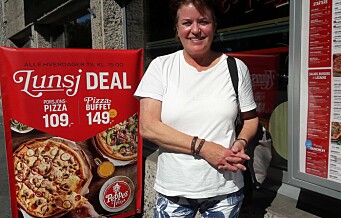 Eva (63) har servert pizza på Solli plass i over 40 år: — Som servitør på Peppes blir du en god menneskekjenner