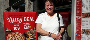 Eva (63) har servert pizza på Solli plass i over 40 år: — Som servitør på Peppes blir du en god menneskekjenner