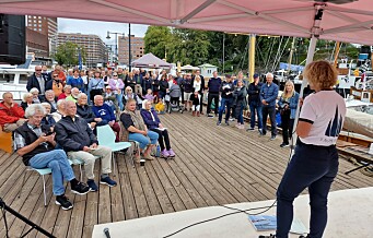 Fest og fint besøk på Rådhusbrygge 1 da Sjøkorpset feiret 100-årsdagen