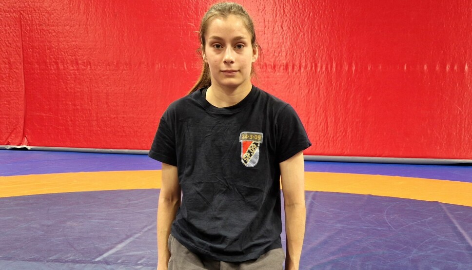 17-årige Felicitas fikk raskt en plass på det norske juniorlandslaget i bryting.