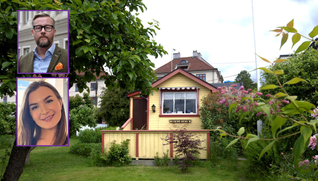 Leder og nestleder i Oslo Frp er sterke forsvarere av Oslos kolonihager. Ikke fjern de grønne områdene. Bygg heller i høyden, mener de. Leder og nestleder i Oslo Frp er sterke forsvarere av Oslos kolonihager. Ikke fjern de grønne områdene. Bygg heller i høyden, mener de.