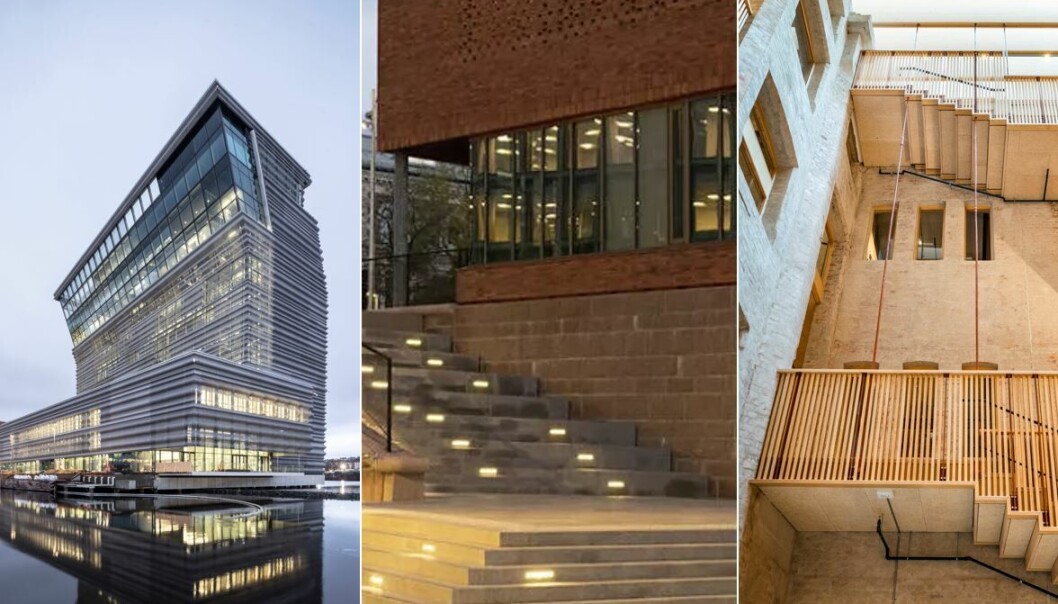 Her er årets tre finalister til Oslos arkitekturpris. Alle tre befinner seg i Oslo sentrum. Her er årets tre finalister til Oslos arkitekturpris. Alle tre befinner seg i Oslo sentrum.