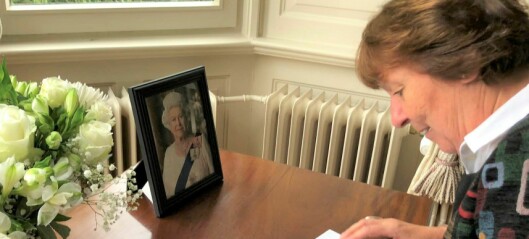 Ordfører Marianne Borgen kondolerte den britiske kongefamilien og britene på vegne av Oslo