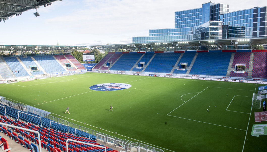 Høye strømpriser gjør at Vålerenga Fotball AS stenger Intility Arena fra november til mars. Høye strømpriser gjør at Vålerenga Fotball AS stenger Intility Arena fra november til mars.