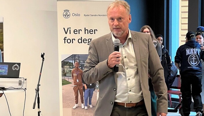 Byrådsleder Raymond Johansen fikk legge ned grunnsteinen. Byrådsleder Raymond Johansen fikk legge ned grunnsteinen.