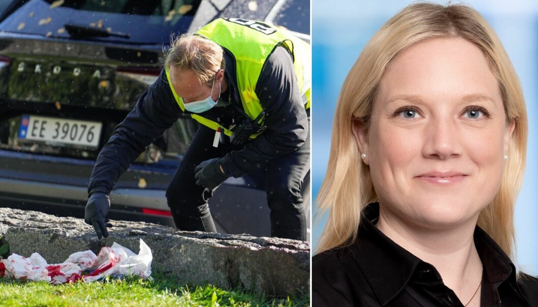 Politiet er på plass etter at en person er stukket med en skarp gjenstand på Tveita senter. Politiet er på plass etter at en person er stukket med en skarp gjenstand på Tveita senter.