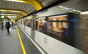 T-banefører i 30-årene tiltalt for å kjøre T-banen i fylla