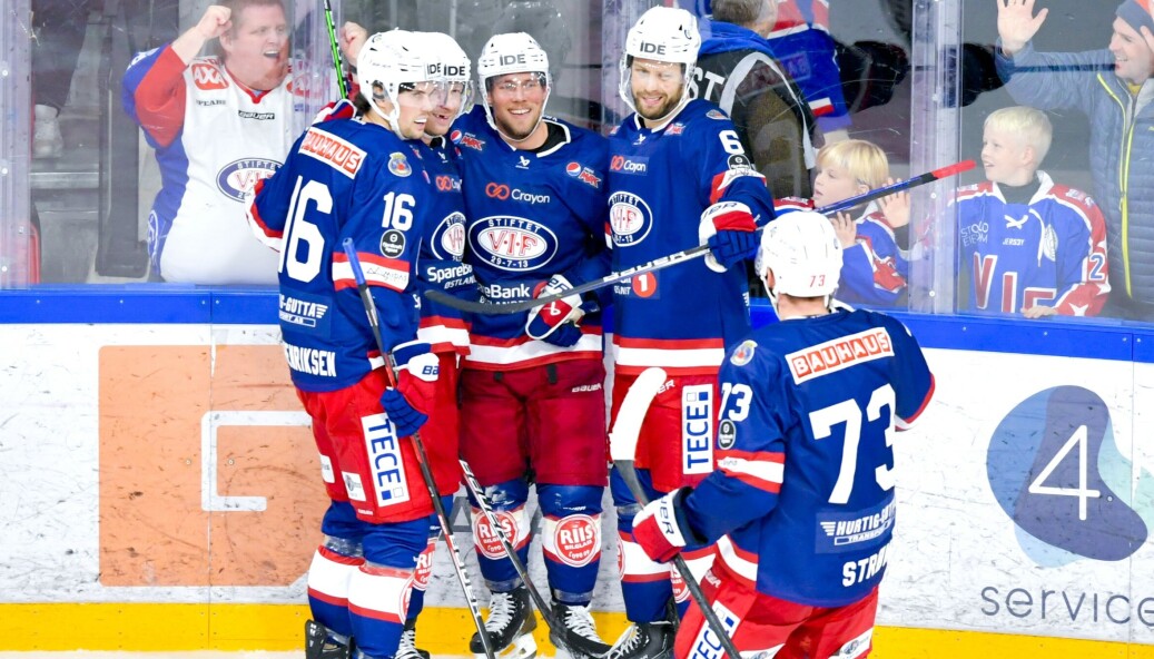 Vålerenga-spillerne hadde mye å juble for tirsdag kveld. Vålerenga-spillerne hadde mye å juble for tirsdag kveld.