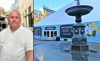 Oslo kommune tilbyr gratis gateleie. Oktoberfest tar 12.700 for et toppbord hvor du kan drikke øl og høre ompa ompa non stop