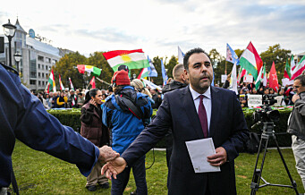 Stortingspresident Masud Gharahkhani på støttemarkering for kvinner i Iran: – Deres kamp er også min kamp