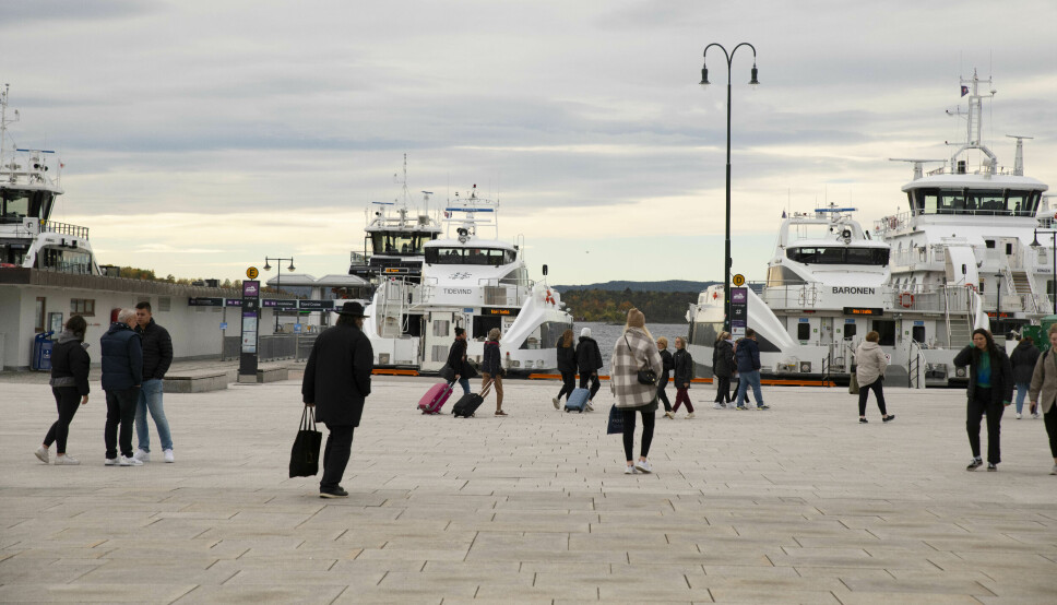 Travel kai. Hurtigbåtene til Slemmestad går fra den oppgraderte Rådhusbrygge 5.