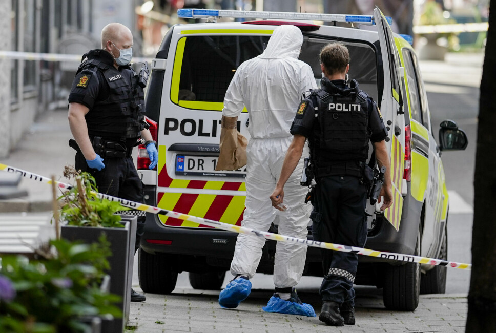 19. juli i fjor rykket nødetatene ut til melding om at en person var skutt i Tordenskiolds gate rett ved Rådhuset.