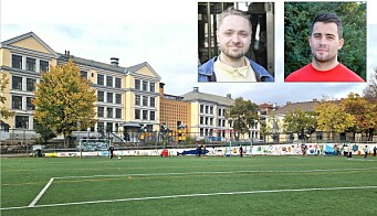 Ballplassen ved Kampen skole skal fornyes. — Vi må ta vare på lokalfotballen, krever Mats Kvaløy-Bjørbekk (Ap)