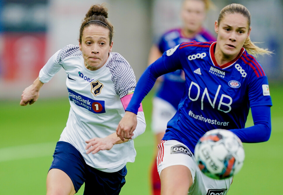 Vålerenga og Andrine Tomter var ett steg foran Stabæk og Melissa Bjånesøy. Oslolaget sikret med seieren sølv i Toppserien og mesterligaspill.