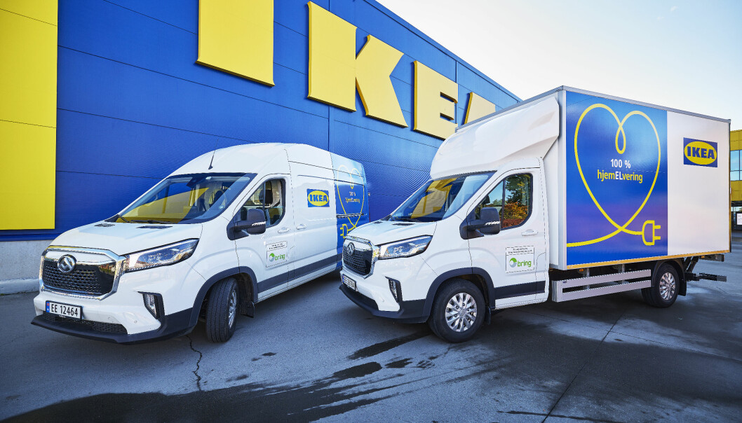 IKEA har forpliktet seg til å fremskynde overgangen til elektriske kjøretøy og gjøre elektrisk transport til den nye normalen innen 2030.