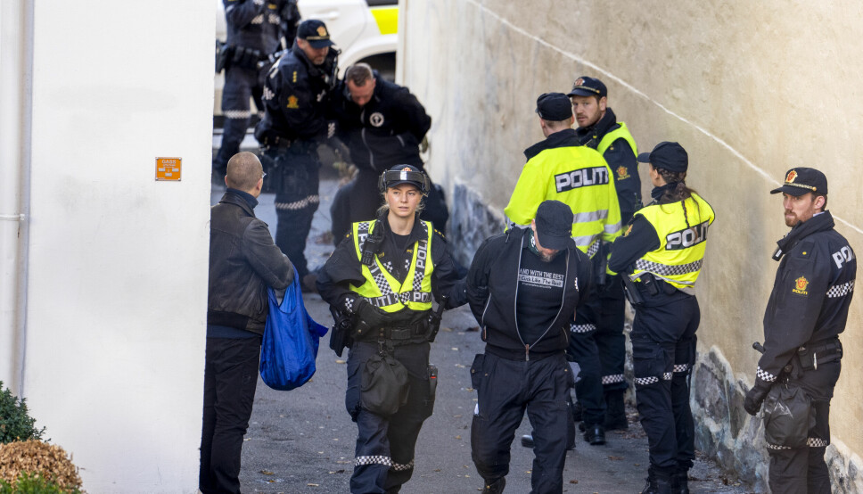 31 av medlemmene fra Den Nordiske Motstandsbevegelsen blir vist bort fra landet, etter lørdagens demonstrasjon.