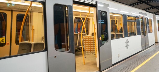 Hærverk stanset T-banen på Ensjø: - Utagerende person kastet gjenstander i sporet