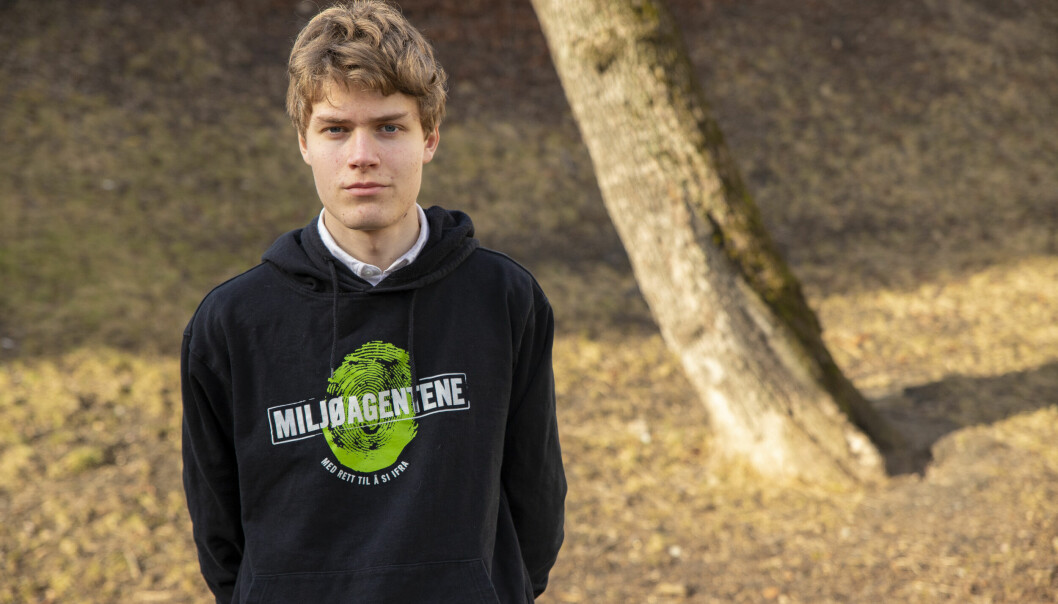 Emanuel Smári Nielsen (15) er leder av Barnas klimapanel.