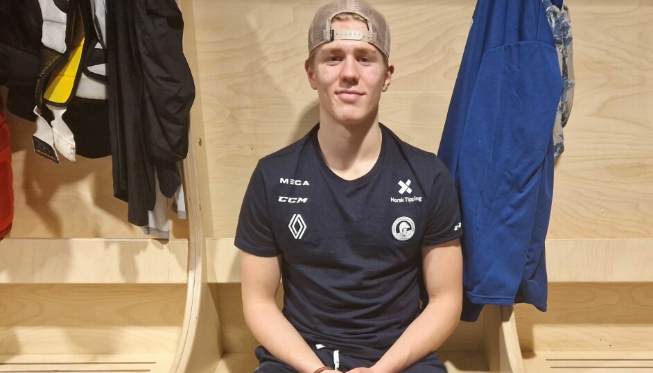 — Nivået i svensk juniorhockey er mye høyere en her hjemme, mener Michael Brandsegg-Nygård.