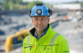Byggeleder Lars Håheim lover å være ferdig med sin jobb på Fornebubanen innen tidsfristen