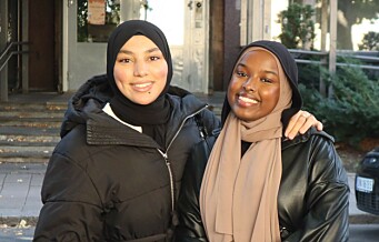 - Ombruksuka i gamle Munch på Tøyen er bra for både miljø og lommeboka, sier Hanan (18) og Aicha (17)
