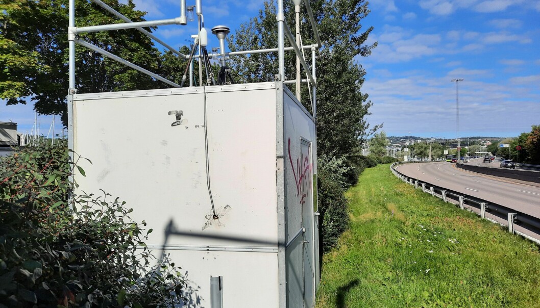 Denne målestasjonen ved Hjortnes har allerede fanget opp at Oslo kommune har brutt loven når det gjelder luftkvalitet. Denne målestasjonen ved Hjortnes har allerede fanget opp at Oslo kommune har brutt loven når det gjelder luftkvalitet.