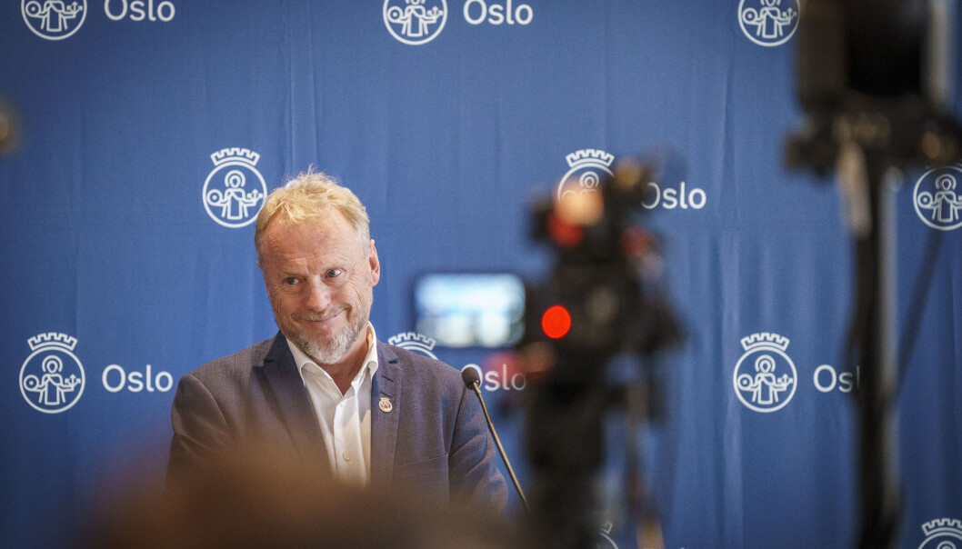– Oslo var veldig rammet av pandemien, og vi brukte veldig mye penger, så at vi får noe tilbake, er veldig bra, sier byrådsleder Raymond Johansen (Ap). – Oslo var veldig rammet av pandemien, og vi brukte veldig mye penger, så at vi får noe tilbake, er veldig bra, sier byrådsleder Raymond Johansen (Ap).