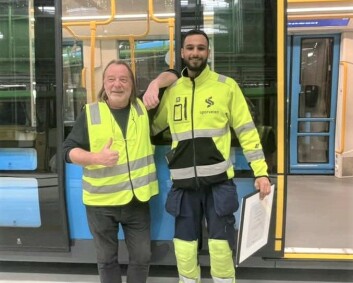 OSA-leder Ola Floberg (til v. sammen med Zeeshan Mohammad Shafique. OSA-leder Ola Floberg (til v. sammen med Zeeshan Mohammad Shafique.