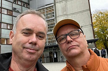 Tom Harald (54) og Markus (61) utsatt for grov homohets på Wallmans. Paret anmeldte hetsen. Nå har politiet henlagt saken