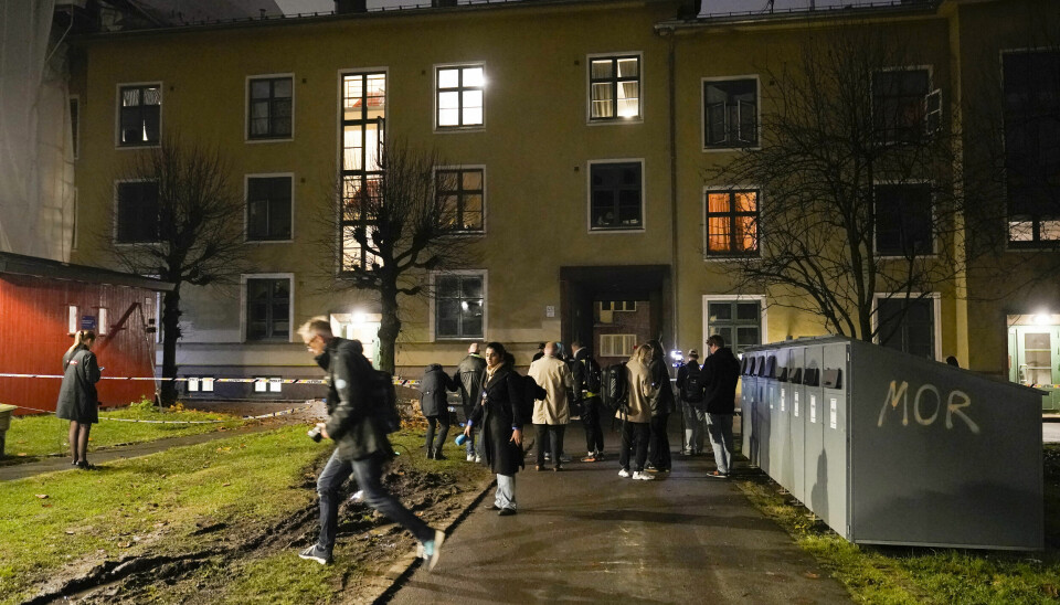 Politiet rykket ut med store ressurser da det kom melding om skyting på Torshov i Oslo 9. november.