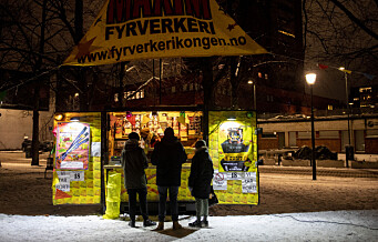 Oslo-politiet ber folk vente med fyrverkeriet
