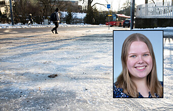 – Oslo-vinteren er ikke lenger hvit, den er speilblank. Likevel tilpasser ikke byrådet seg forholdene