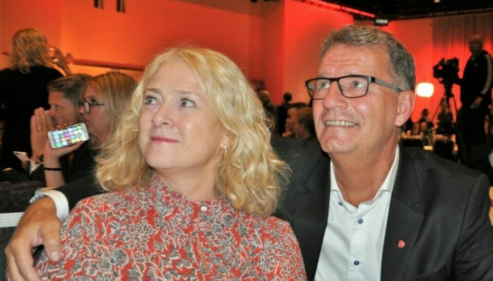 På Oslo Arbeiderpartis valgvake i 2019 fulgte ekteparet Trude og Robert Steen nøye med etter hvert som resultatene tikket inn.