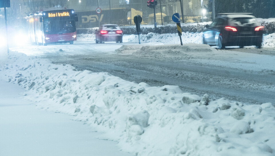 Snøværet har skapt flere problemer for kollektivtrafikken i Oslo de siste dagene.