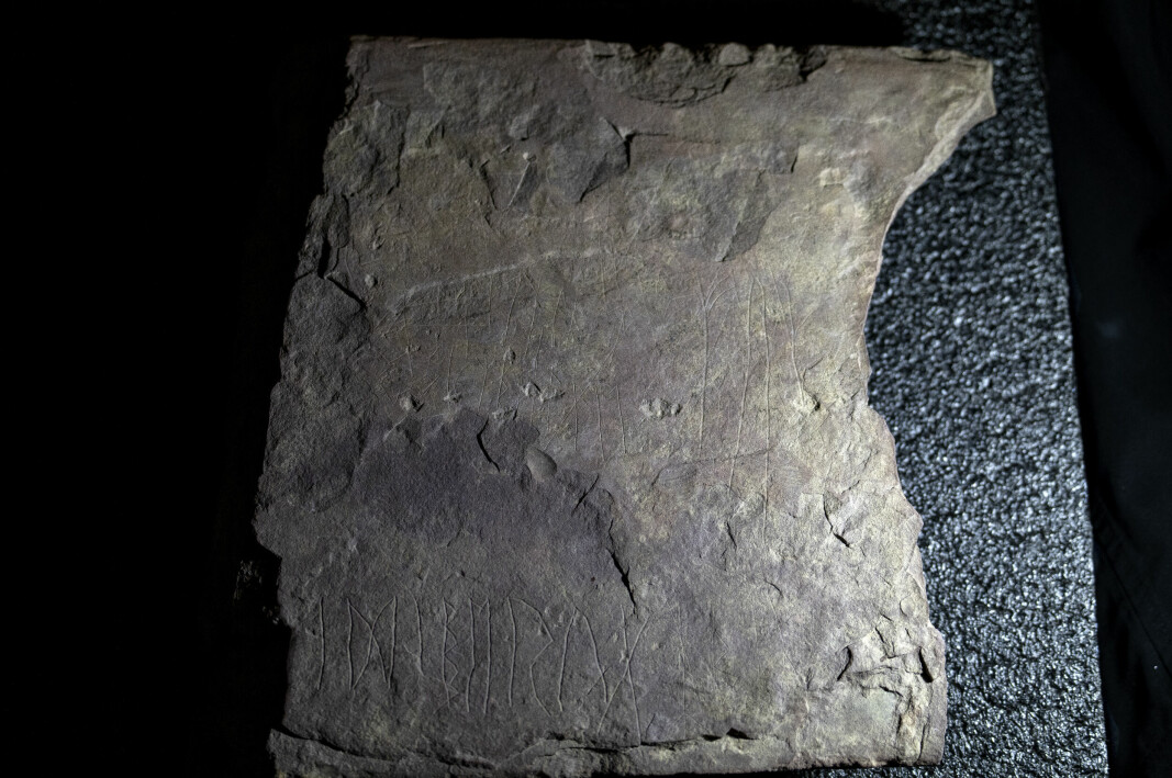 Verdens eldste runestein funnet ved Tyrifjorden.