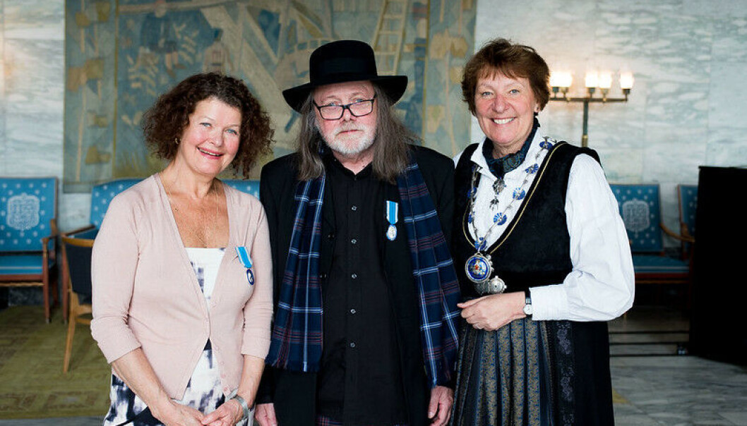 Marianne Lind og Lillebjørn Nilsen mottok St. Hallvard-medaljen i 2017 Marianne Lind og Lillebjørn Nilsen mottok St. Hallvard-medaljen i 2017
