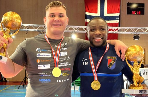 Igjen regnet NM-medaljene over Løkkas bryteklubb. 15-årige Ida imponerte med bronsemedalje, og både Oskar (27) og Exauce (21) tok gull